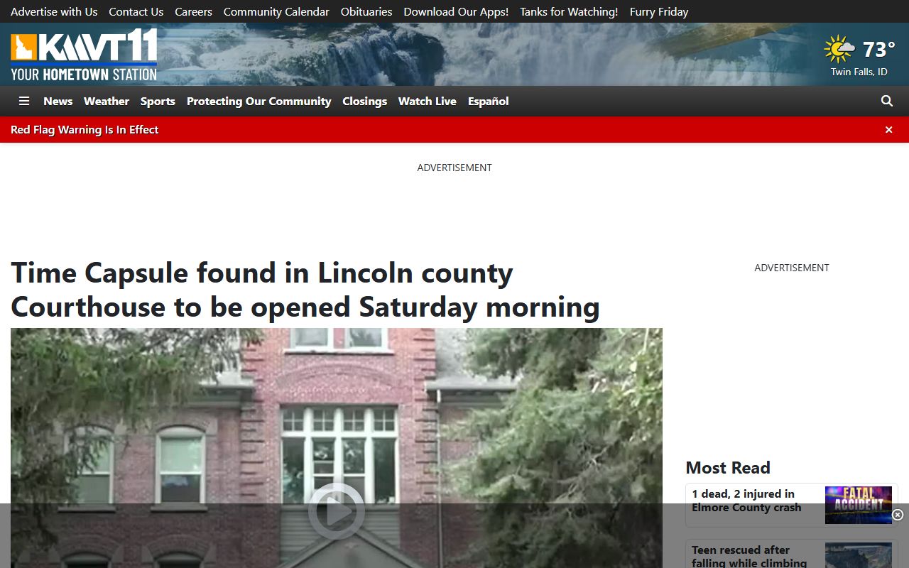 Lincoln County Court records courthouse time capsule coverage source
